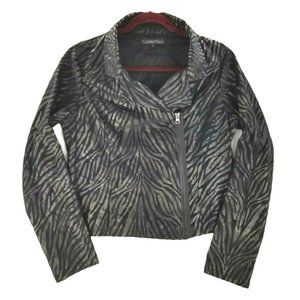 Wishful Park Womens Black Full Zip Jacket Size L but more like medium